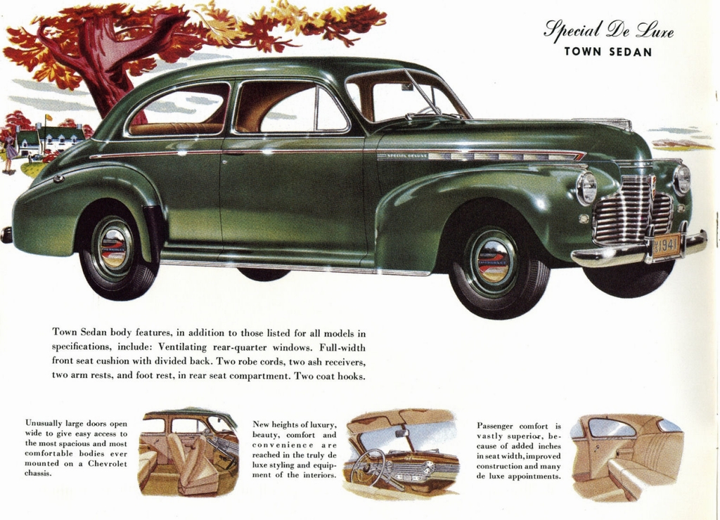 1941 Chevrolet Full-Line Brochure Page 18